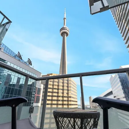Villa Dt 1Br With Rogers Centre And Cn Tower View And Parking